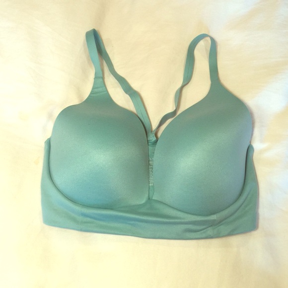 Victoria's Secret Plunge Bra Blue 32DD