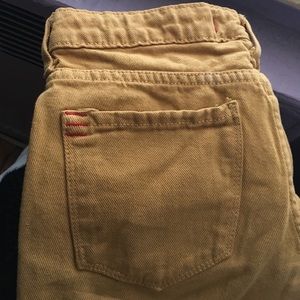 BDG URBAN OUTFITTERS MUSTARD YELLOW PANTS SZ 26