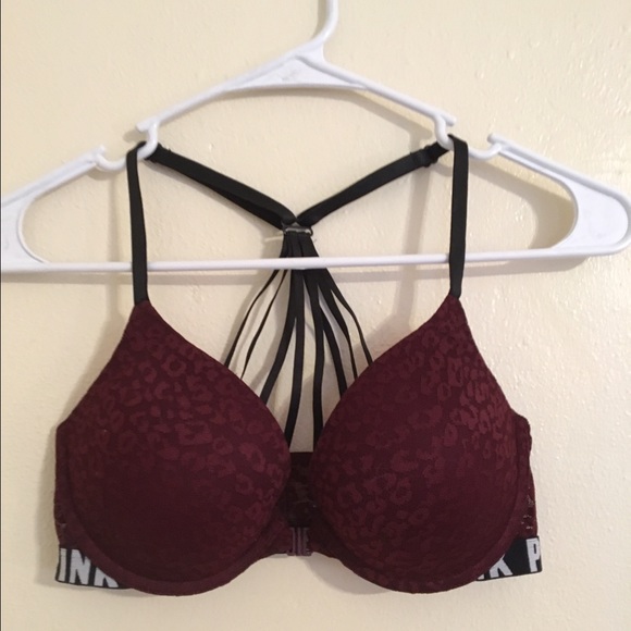 Victoria's Secret PINK Strappy Logo Bra
