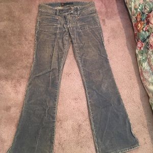 Corduroy ergonomic jeans