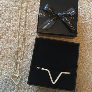 Victoria Secret Necklace and Bracelet