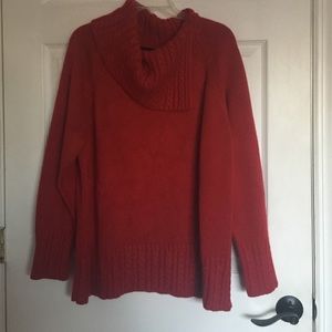 Red sweater