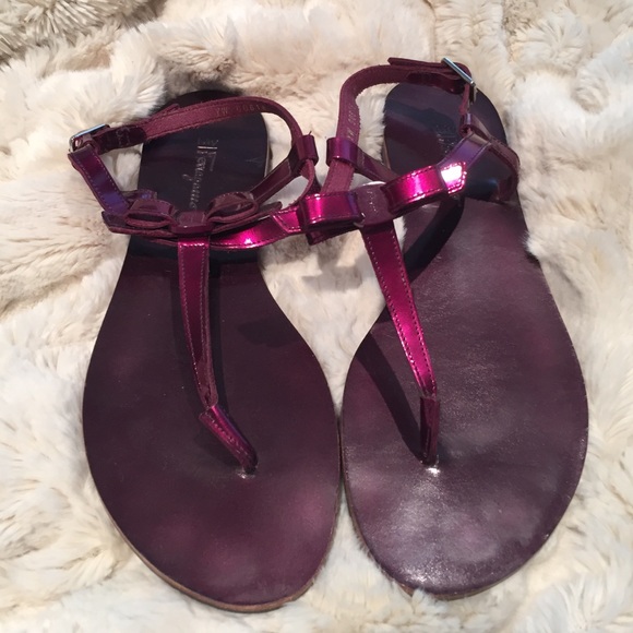 Authentic Ferragamo flip flops