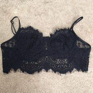 Black bralette