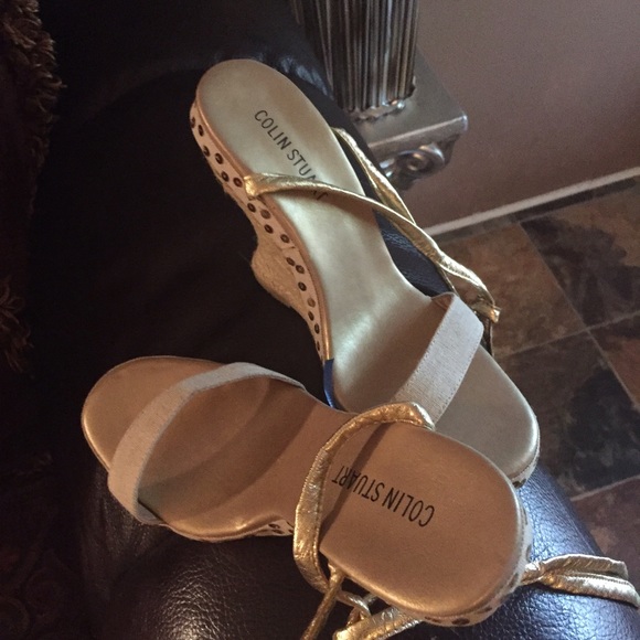 Colin Stuart wrap around sandals