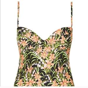 topshop one piece swimwear