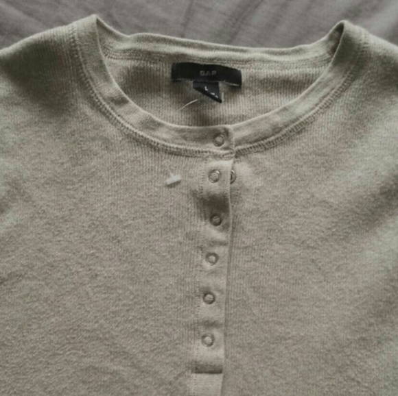 Oatmeal Color Short Sleeve Shirt