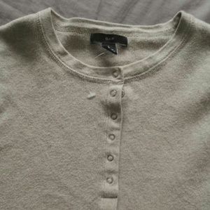 Oatmeal Color Short Sleeve Shirt