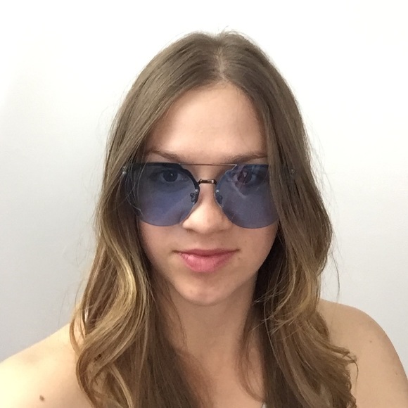 Black & Blue Sunglasses - Picture 4 of 4