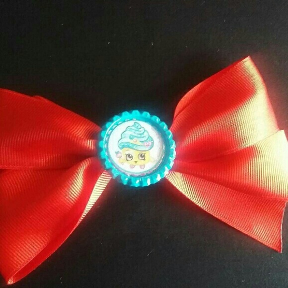 Shopkins hair bow