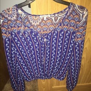 Boho styled top
