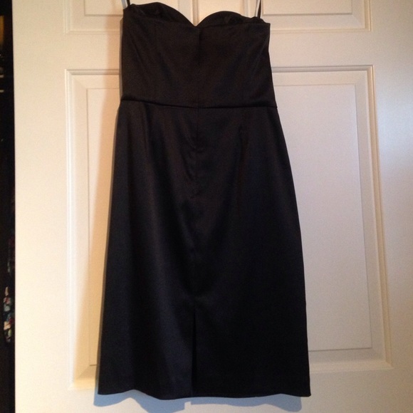 Black strapless bridesmaid dress - Picture 2 of 2