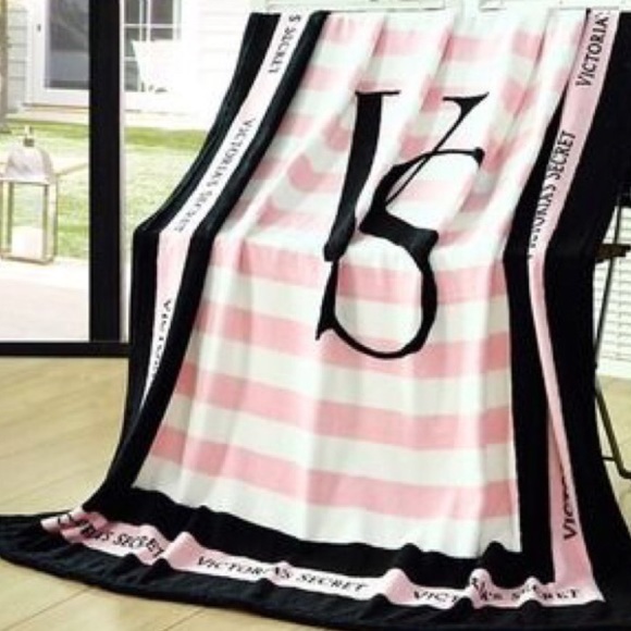 Pink Victorias Secret Blanket