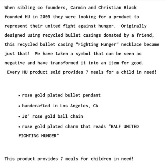 ONLY 1LEFT!🎉Rose gold bullet necklace🎉 NWT - Picture 3 of 4