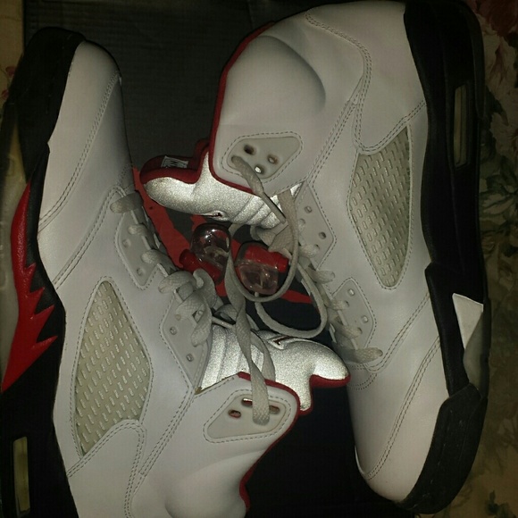 Retro 5 fire red - Picture 3 of 4