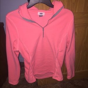 Half zip sweatshirt