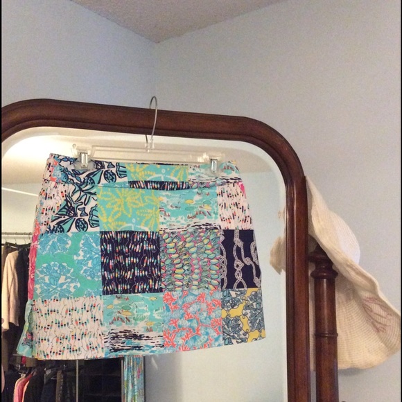 Multi-print Lilly Pulitzer Skort