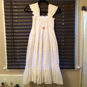 White Hard Tail dress