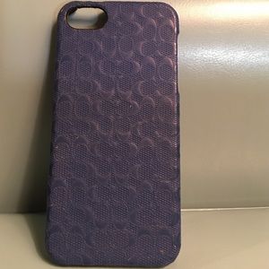 Coach phone case