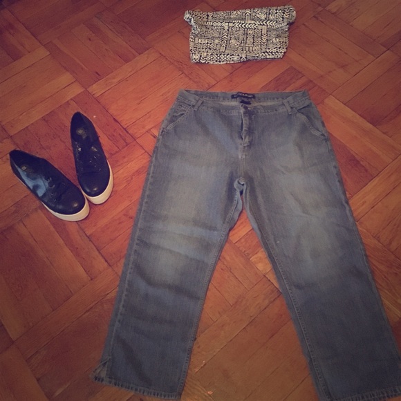 Vintage Nautica Jean Capri/Knickerbockers