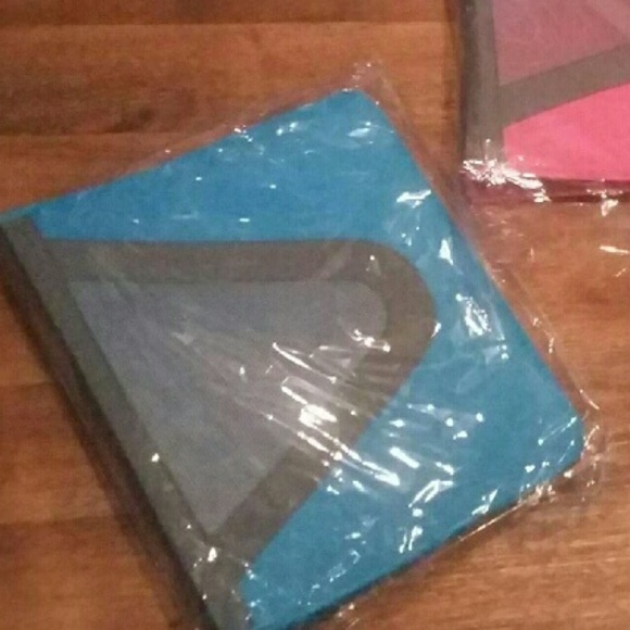 Blue coupon zipper binder