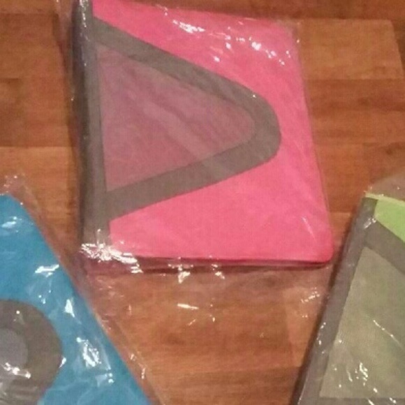 Pink zipper binder