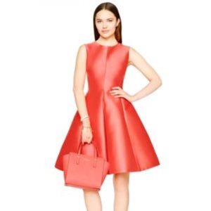 Kate Spade Heritage Fit and Flare Dress Geranium 8