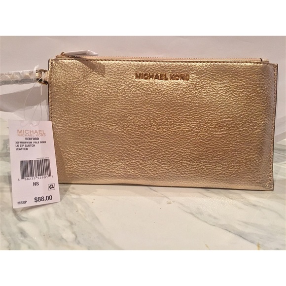 MICHAEL MICHAEL KORS - LG Bedford Leather Wristlet