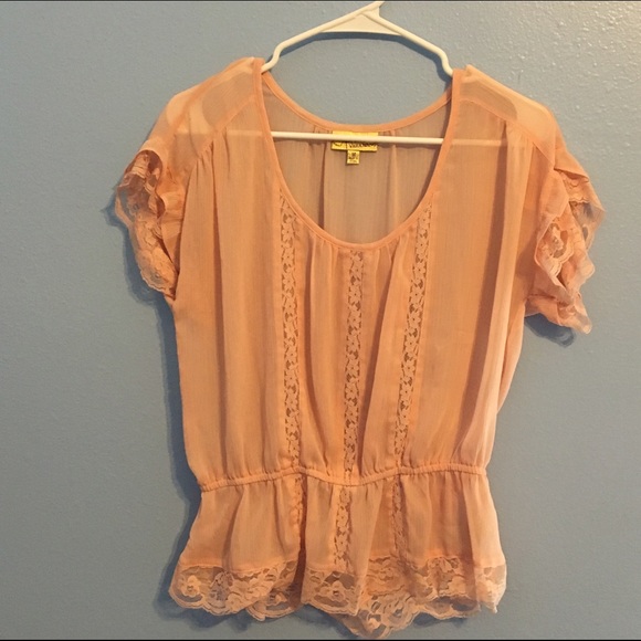 Sheer princess blouse