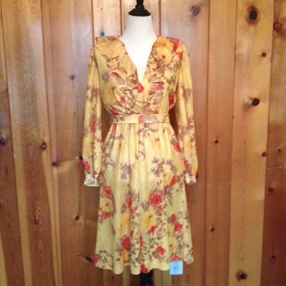 Floral vintage sundress
