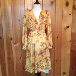 Floral vintage sundress