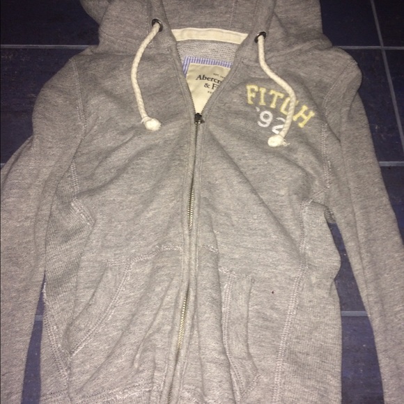 Grey Abercrombie jacket