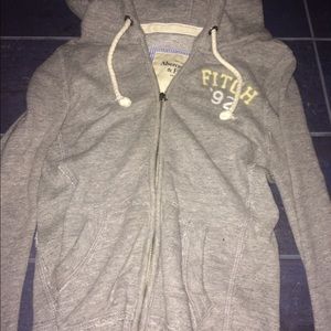Grey Abercrombie jacket