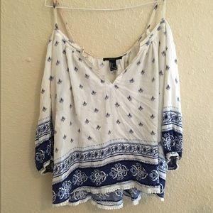off the shoulder top blouse