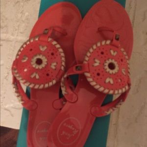 BRAND NEW 🍀 Jack Rodgers •size 8• Coral