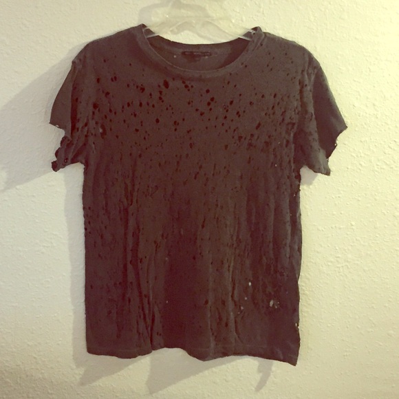UO Truly Madly Deeply holey tee