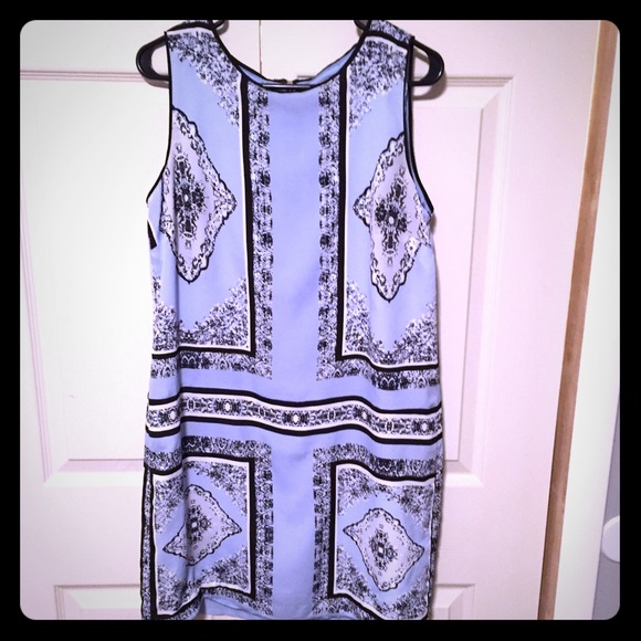 Philosophy Dresses & Skirts - Baby Blue and Black Dress