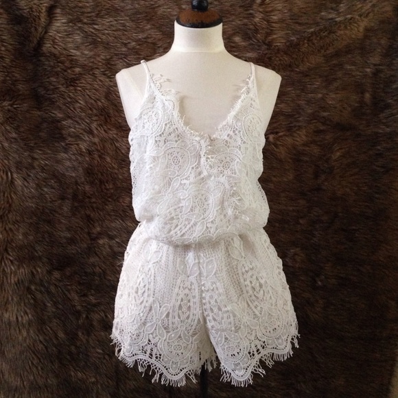 White Romper