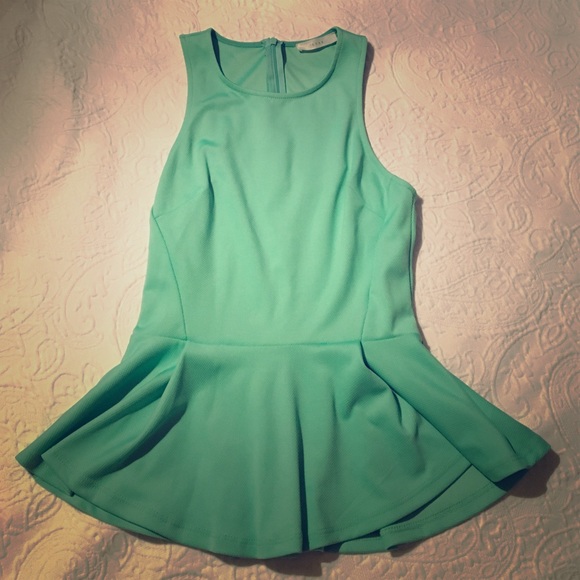 Lush Peplum Top