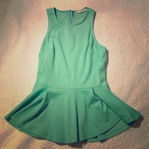 Lush Peplum Top