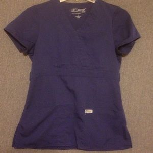 Greys anatomy XS scrub top