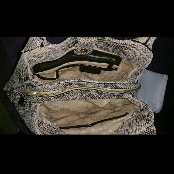 Sold Final Sale Michael Kors Snakeskin Pattern Bag - Picture 2 of 4