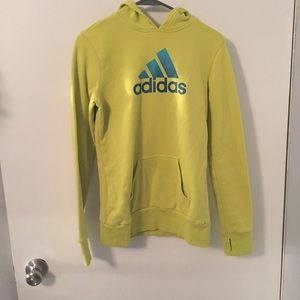 adidas green hoodie