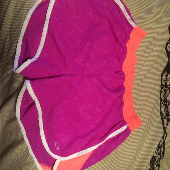 Purple & Pink Champion Shorts