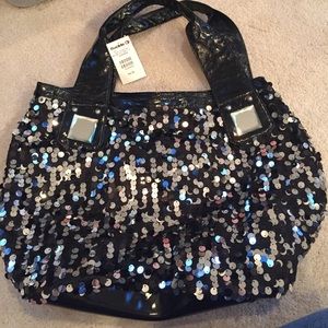 Black Sequin Bag