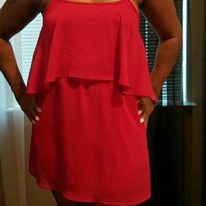 Classy but sassy red dress