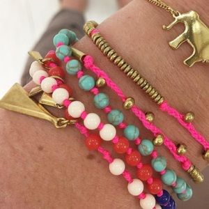 Festival bracelets. Can be necklace or bracelet