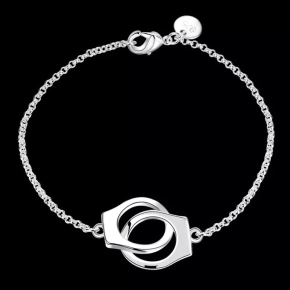 Jewelry - 🆕 925 Sterling Silver Handcuff Bracelet