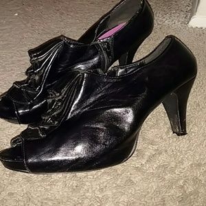 Black Platform Heels
