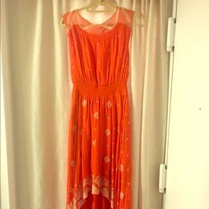 Beautiful Anthropologie "mullet" dress.